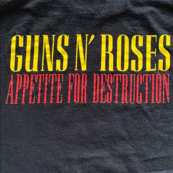 Guns N’ Roses Black T-shirt, XL - Picture 6 of 6